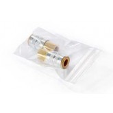 2.5" x 3" Reclosable Anti-Static Poly Bag Clear - 4mil, 1000 per Case